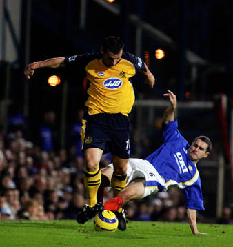 Fotboll, engelsk, Premier League, Portsmouth - Wigan