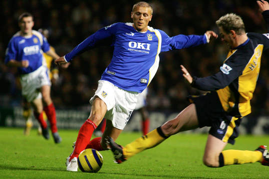 Fotboll, engelsk, Premier League, Portsmouth - Wigan