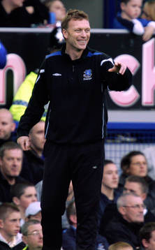 David Moyes, manager, Everton