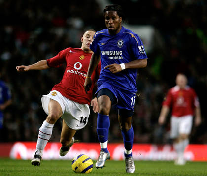 Fotboll, engelsk, Premier League, Manchester United -