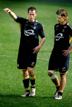 Daniel Andersson och Dusan Djuric, Sverige