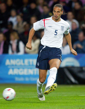 Rio Ferdinand, England