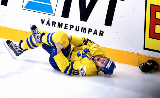 Andreas Johansson, Sverige fick en smäll och fick bäras