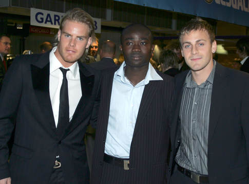 Fredrik Stenman, Jones Kusi Asare och Daniel Sjölund,