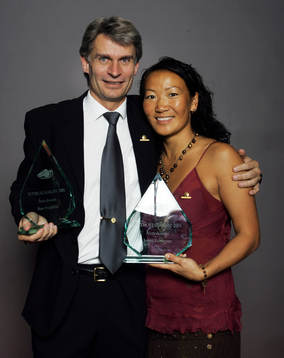 Peter Fröjdfeldt och Jenny Palmquist