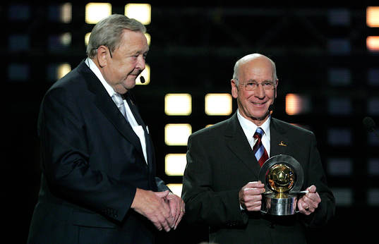 Lennart Johansson, Ordförande UEFA och Sir Bobby Charlton