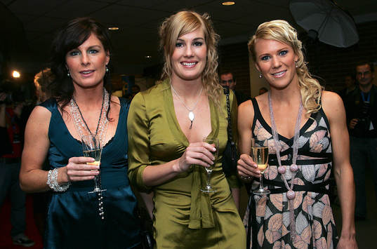 Malin Moström, Hanna Marklund och Anna Sjöström