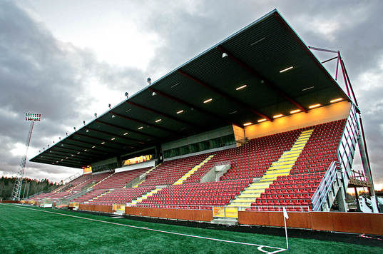 Södertälje Fotbollscenter. Läktare