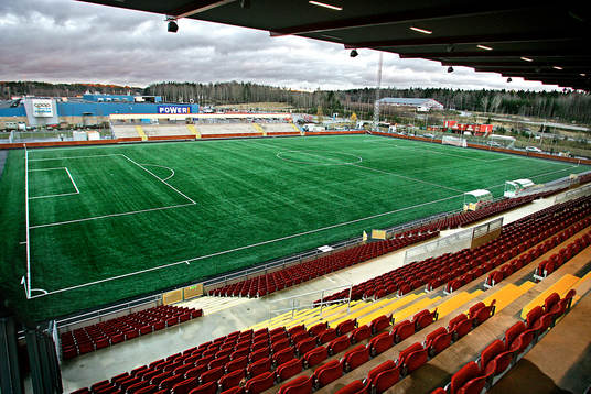 Södertälje Fotbollscenter. Fotbollsplan