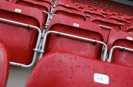 Södertälje Fotbollscenter. Läktare, stolar, sittplats,