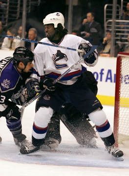 Anson Carter, Canucks