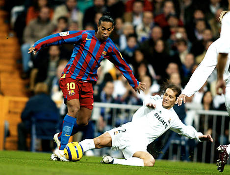 Fotboll, La Liga (Spansk Liga, El Classico) Real Madrid -