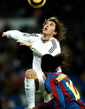 Fotboll, La Liga (Spansk Liga, El Classico) Real Madrid -