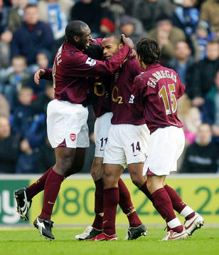 Fotboll, Premier League, Wigan - Arsenal