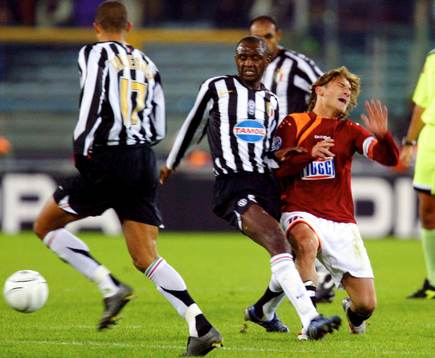 Patrick Vieira, Juventus och Francesco Totti, Roma