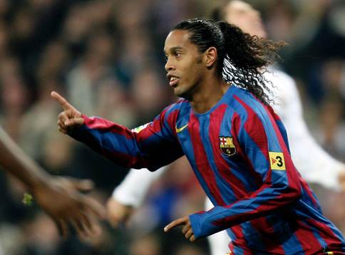 Ronaldinho, Barcelona, jubel