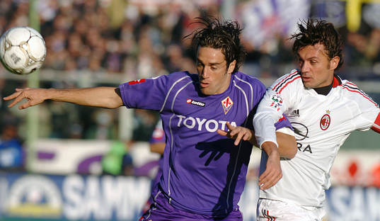 Luca Toni, Fiorentina och Maldini, Milan