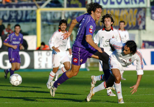 Luca Toni, Fiorentina och Alessandro Nesta, Milan