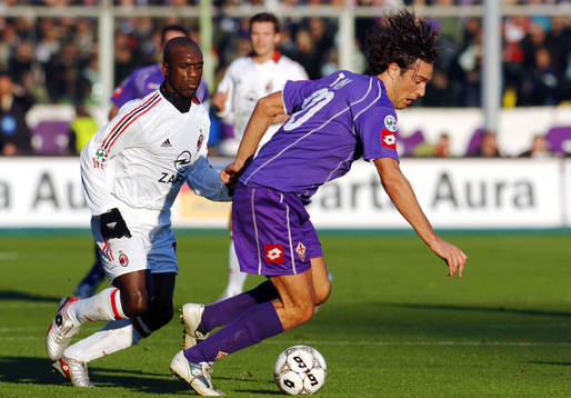 Luca Toni, Fiorentina och Seedorf, Milan
