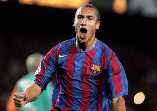 Henrik Larsson, Barcelona, jubel