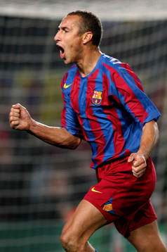 Henrik Larsson, Barcelona. Jubel