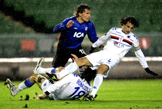 Tomas Zvirgzdauskas, Halmstad och Emiliano Bonazolli och