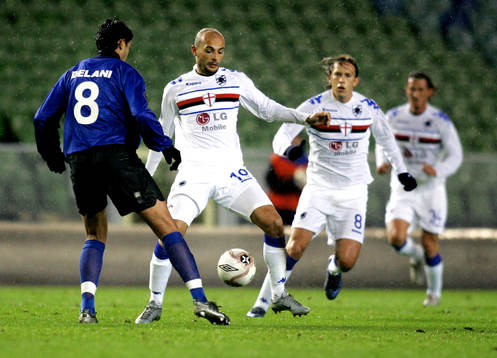 Eduardo Delani, Halmstad och Fransesco Flachi, Sampdoria