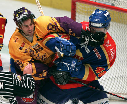 Per Hållberg, Färjestad och Jesper Björck, Djurgården
