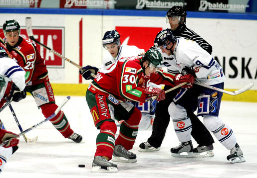 Jonas Johnson, Frölunda och Tony Mårtensson, Linköping i