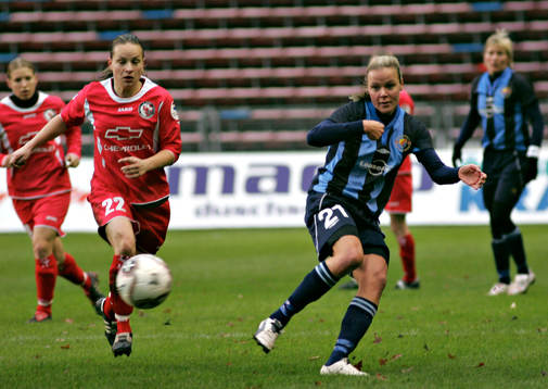 Fotboll, Dam, UEFA Womens Cup, Semifinal,
