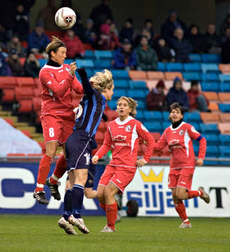Fotboll, Dam, UEFA Womens Cup, Semifinal,