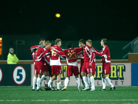 Jubel i IFK Göteborg