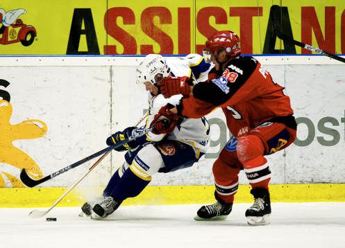 Pasi Petriläinen, Södertälje och Lars Jonsson, HV71