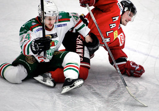Robert Tomik Malmö och Andreas Byström, Rögle