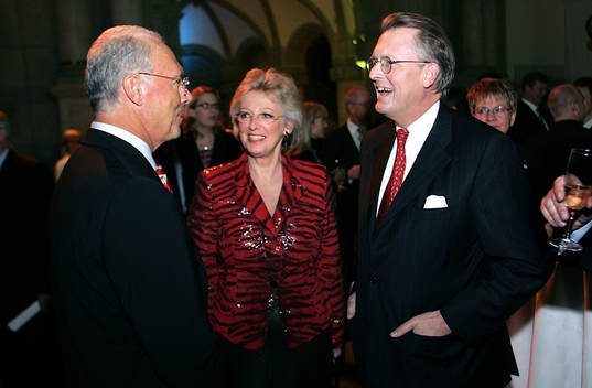Franz Beckenbauer samtalar med