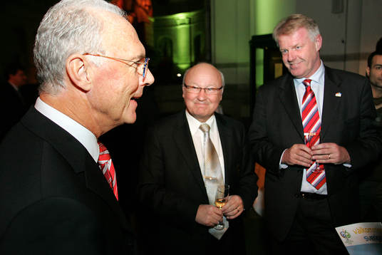 Franz Beckenbauer och Lars-Åke Lagrell