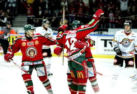 Peter Högardh, Frölunda, jubel