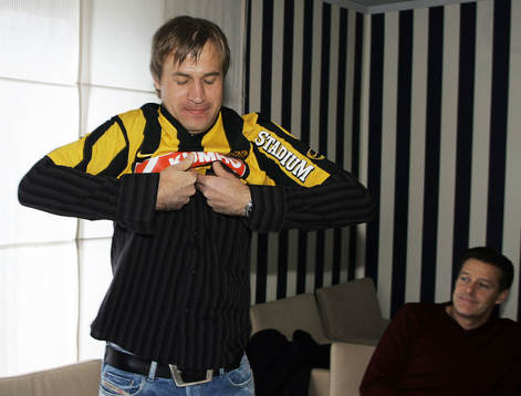 Hasse Berggren och Stefan Lundin, tränare