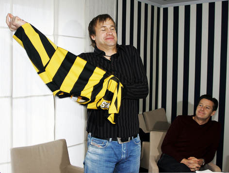 Hasse Berggren och Stefan Lundin, tränare