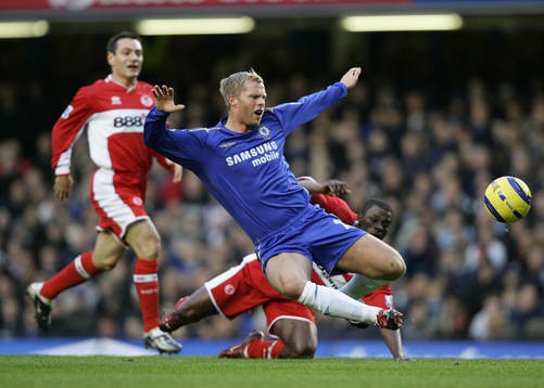 Eidur Gudjohnsen, Chelsea och George Boateng, Middlesbrough