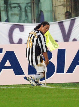 Camoranesi, Juventus, jubel