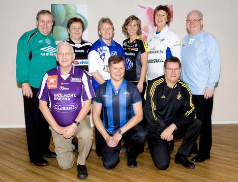 Bakre raden frv; Ulf Bergquist, Ing-Britt Lindberg, Susanne