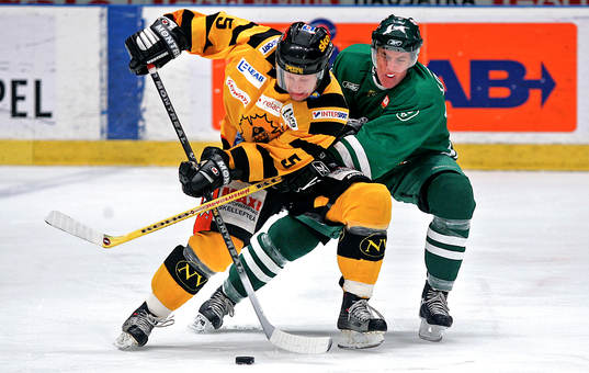 Per Helmersson, Skellefteå och Mikael Zettergren, Hammarby