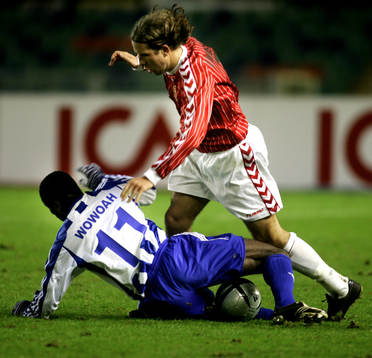 Samuel Wowoah,  Göteborg och Mattias Lindström, Aalborg