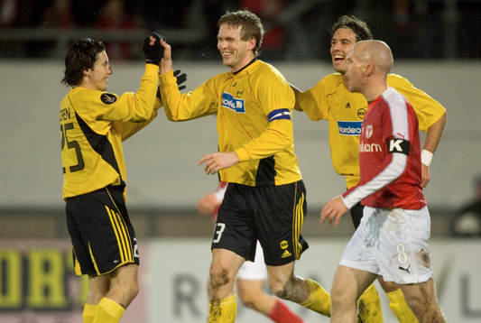 Frode Kippe, målskytt, jubel