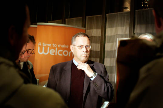 Lars Lagerbäck, Förbundskapten Sverige, blir intevjuad