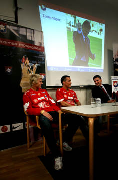 Fotboll, presskonferens, Örgryte