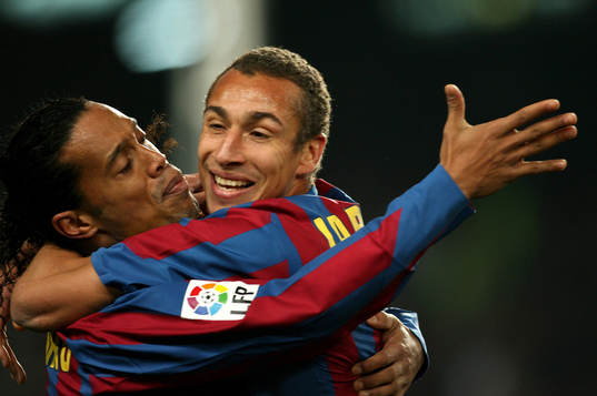 Henrik Larsson,  Barcelona. Jubel