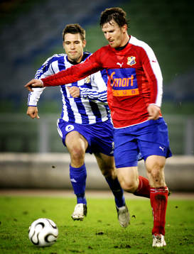 Stefan Selakovic, Göteborg och Steven Lustü, Lyn