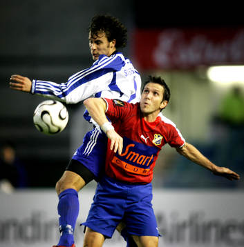 Karl Svensson, IFK Göteborg och Öivind Leonhardsen, Lyn